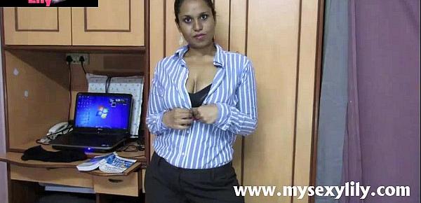  Indian BigTits Babe Lily Sex Story Teller